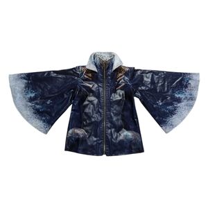 Disney Descendants Evie Kids Costume Jacket with Flared Sleeves Size Small